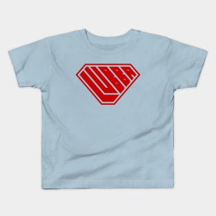 Lubba SuperEmpowered (Red) Kids T-Shirt